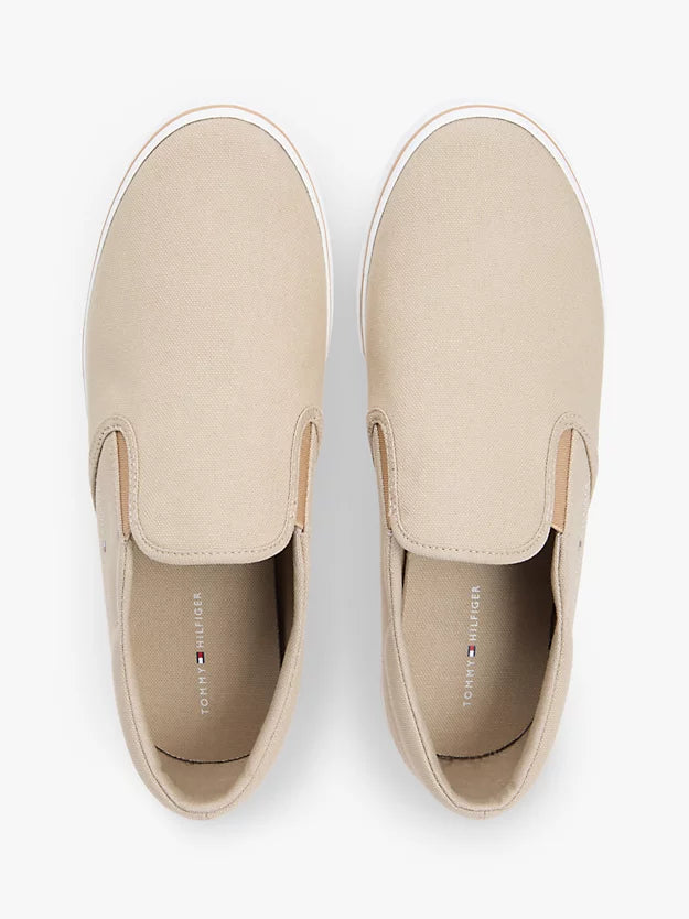 Canvas Slip-On Trainers
