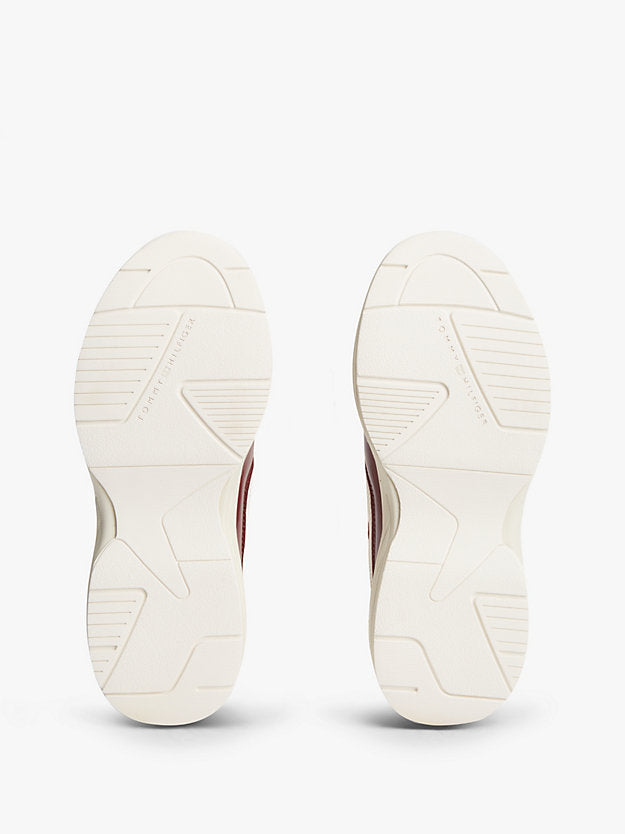 Monogram Mixed Texture Leather Trainers