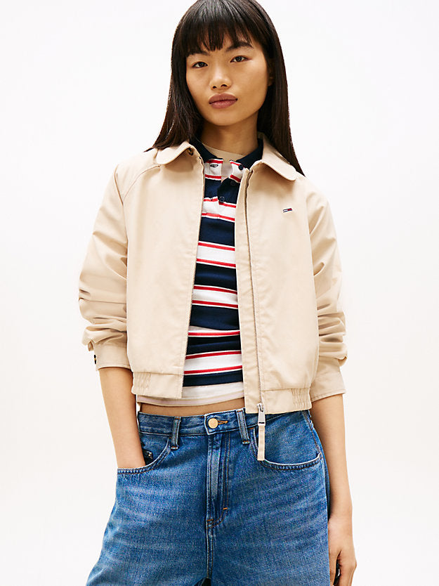 Badge Water Repellent Twill Jacket