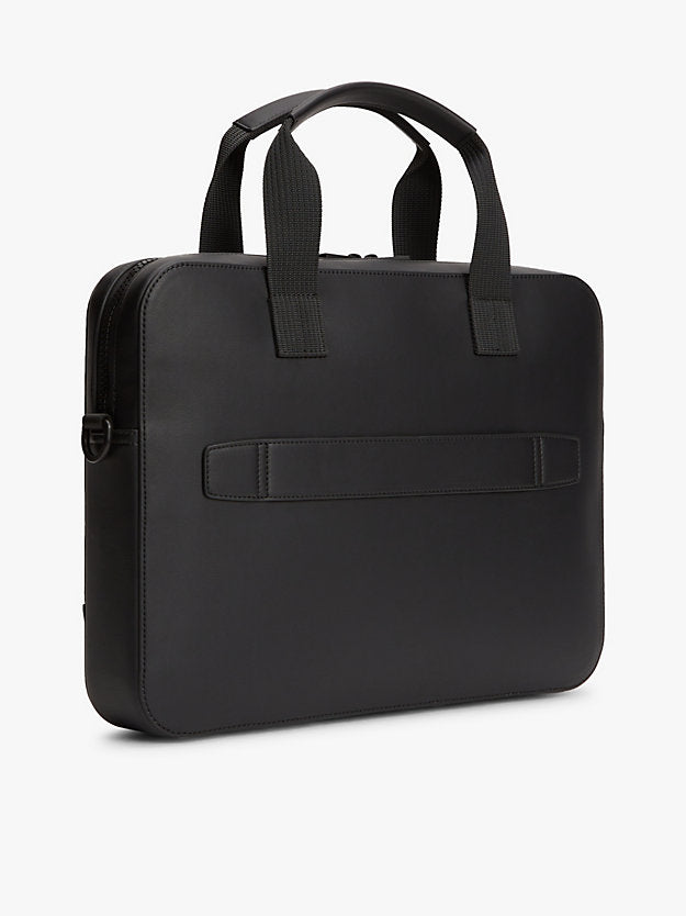 Metal Logo Laptop Bag