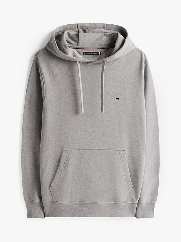 Flag Embroidery Terry Drawstring Hoody