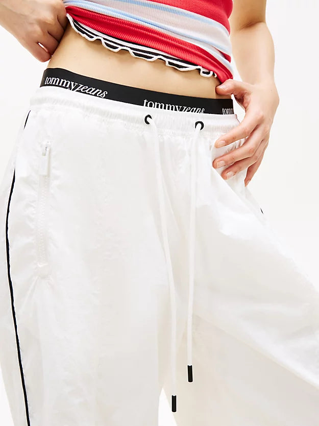 Repeat Logo Tape Wide Leg Joggers