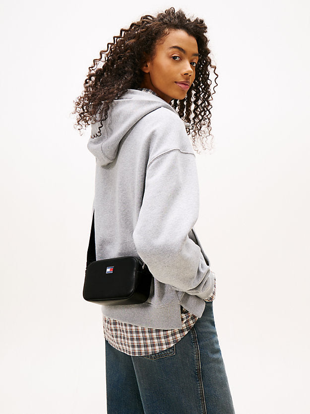 Essential Metal Logo Crossbody Camera Bag