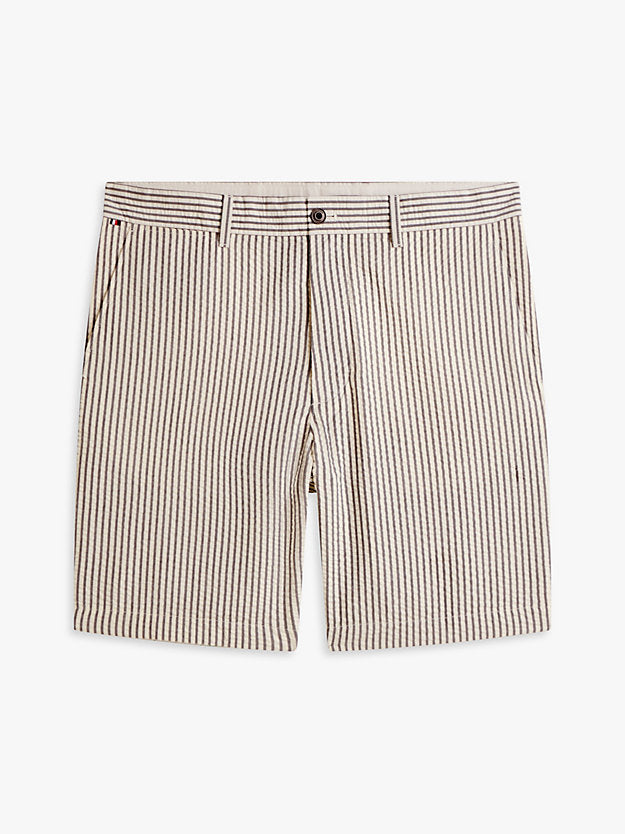 Dover Seersucker Stripe Regular Fit Chino Shorts