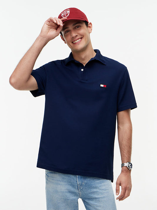 Classic Fit Knit Collar Polo Shirt