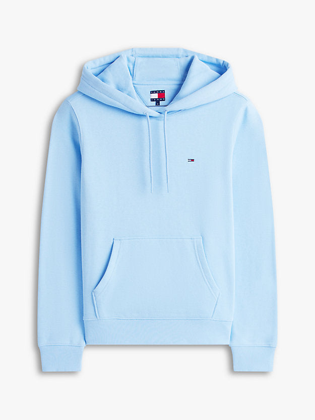 Flag Embroidery Fleece Drawstring Hoody