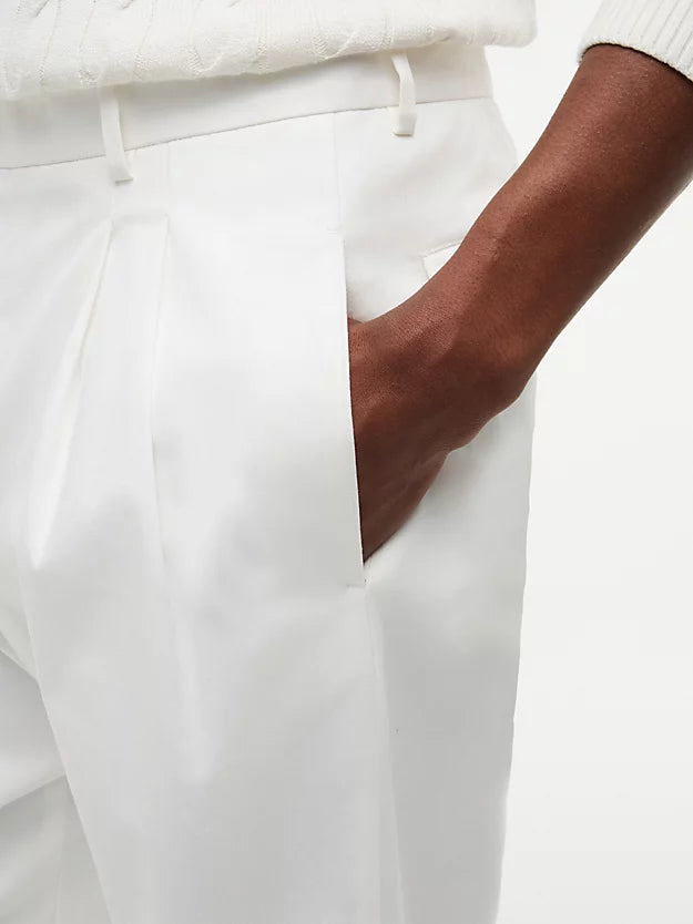 Regular Gabardine Pressed Crease Trousers