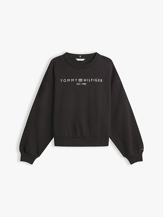 Logo Relaxed Fleece Sweatshirt