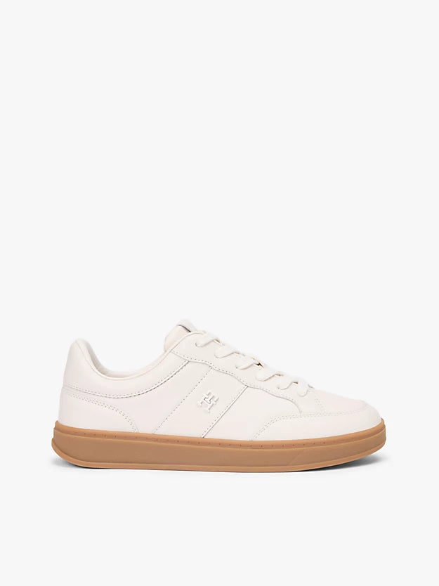 Monogram Leather Court Trainers