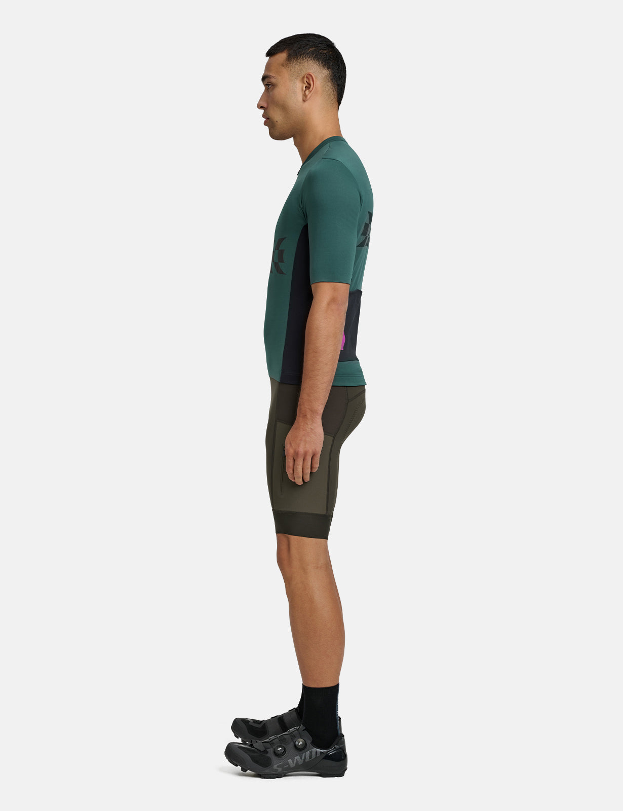 Alt_Road 1/2 Zip Jersey - Cypress Green