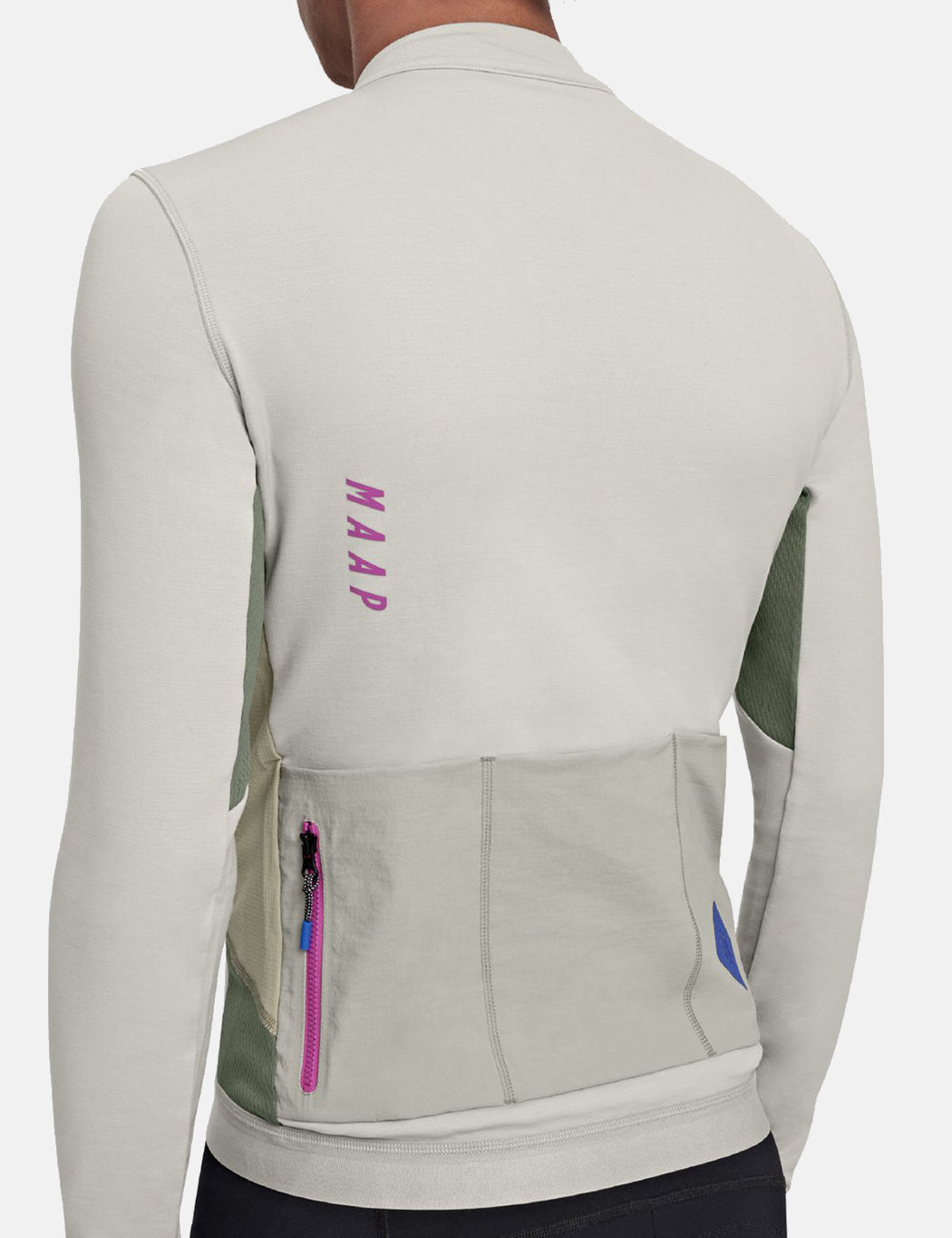Maillot manches longues Alt_Road – Beige Naturel
