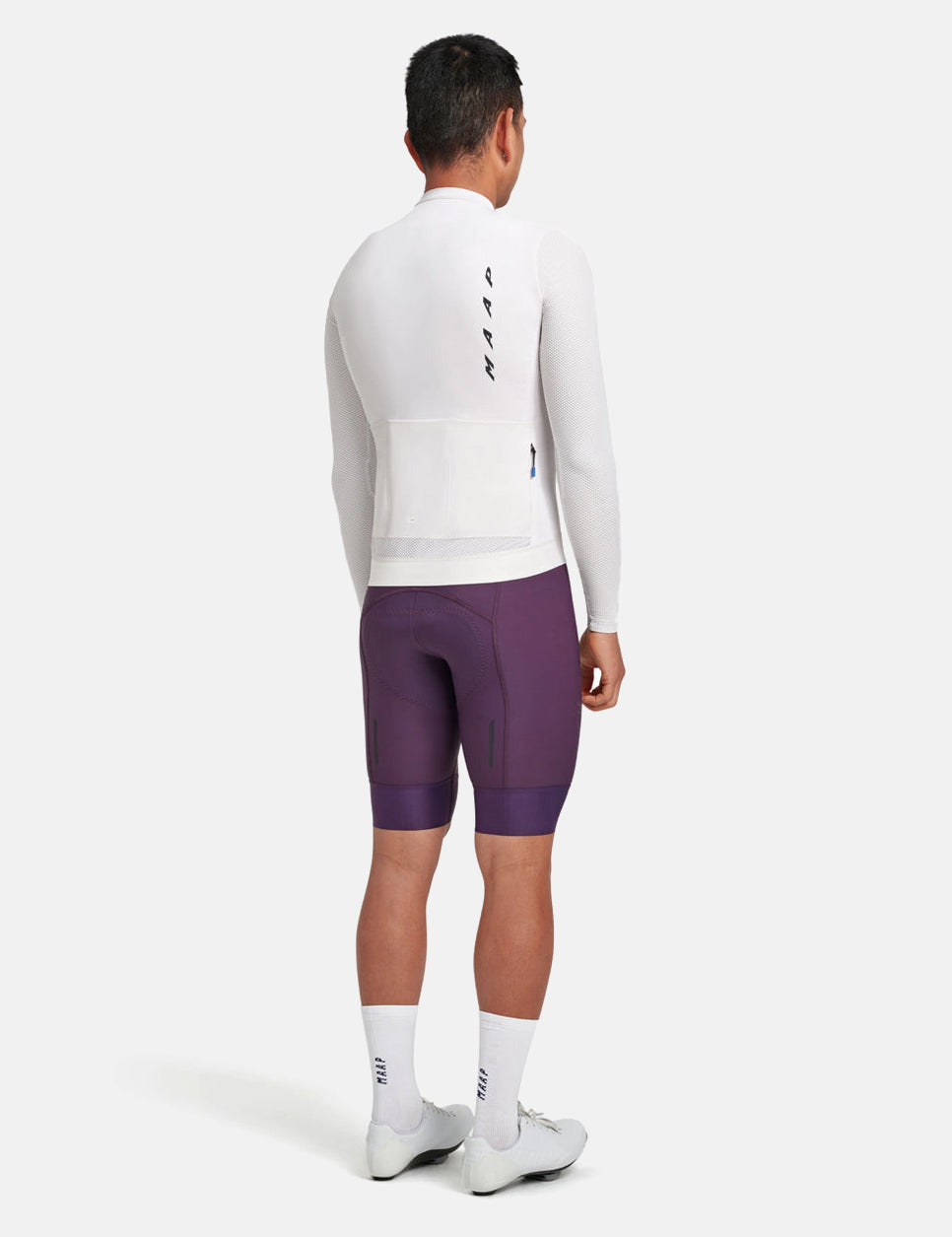 Evade Pro Long Sleeve Jersey 2.0 - Antarctica White