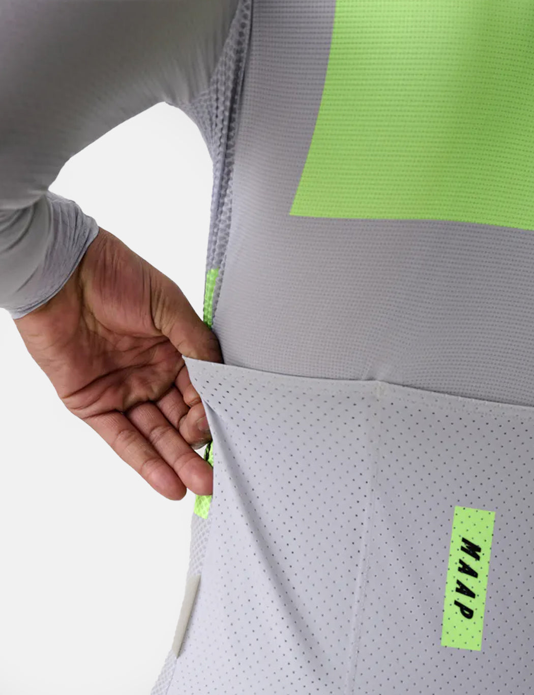 System Pro Air Long Sleeve Jersey - Antartica White