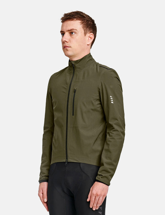 Ascend Pro Rain Jacket - Olive Green
