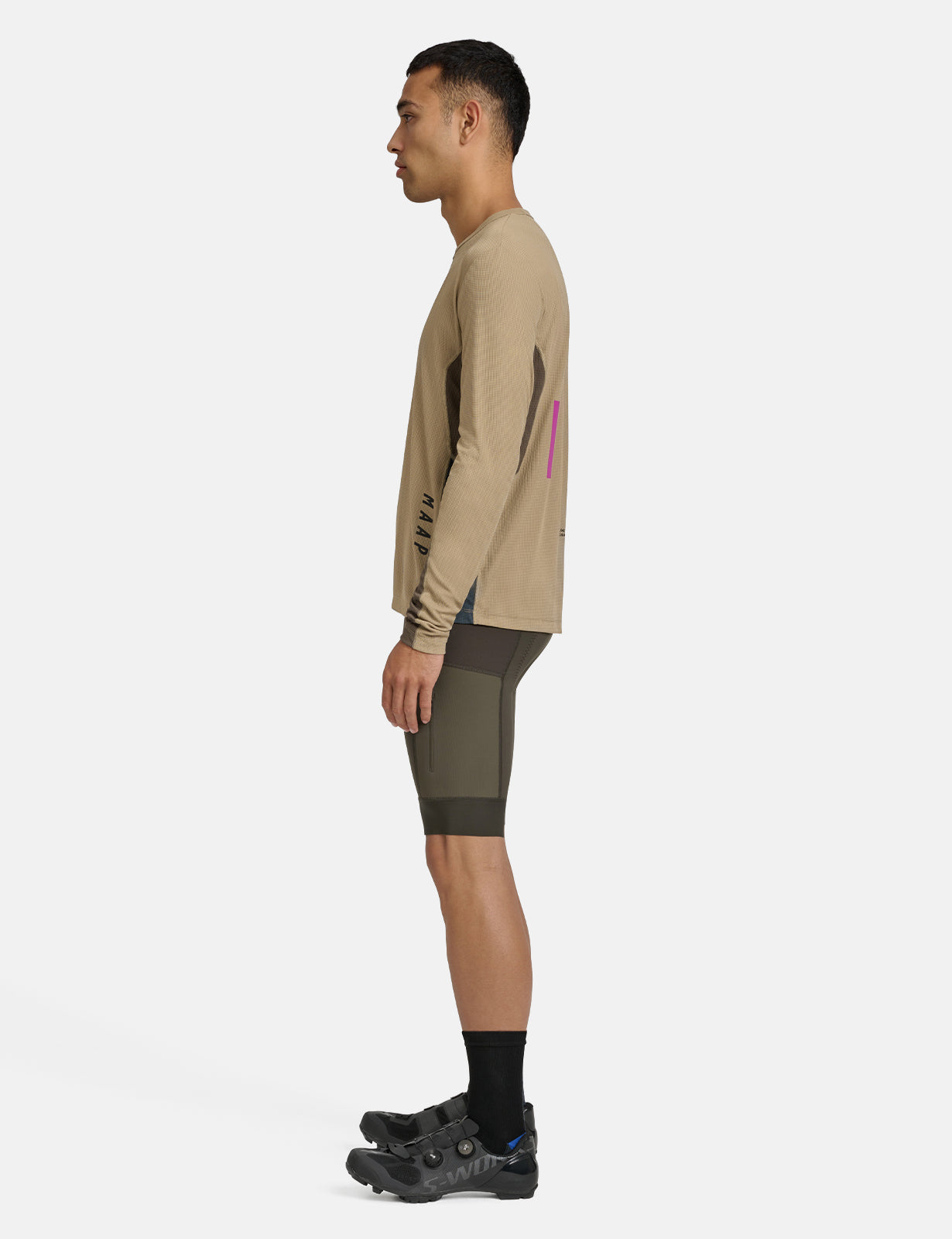 Alt_Road Ride Long Sleeve T-Shirt 3.0 - Dark Desert Yellow