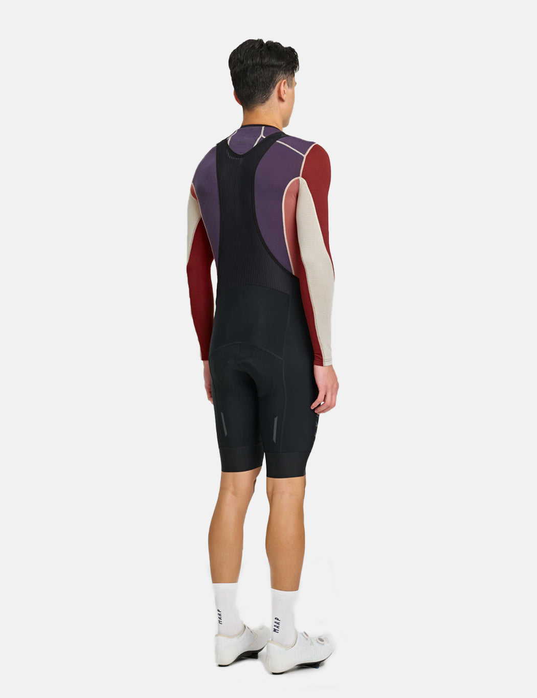 Thermal Base Layer Long Sleeve T-Shirt - Black/Rose/Fog