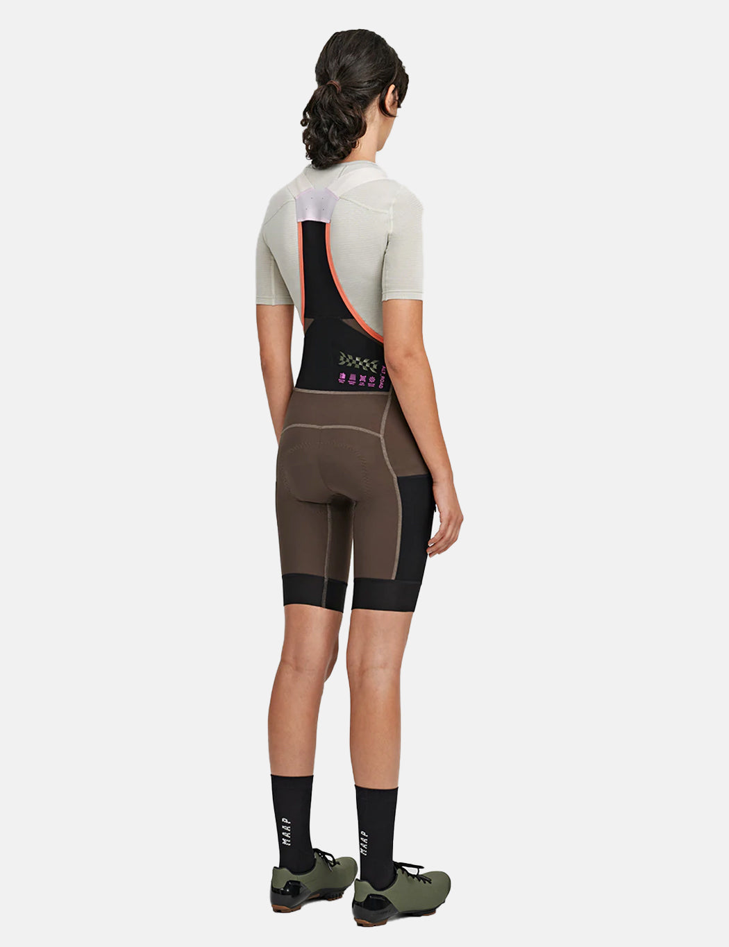 Women's Alt_Road Cargo Bib - Coffee Brown