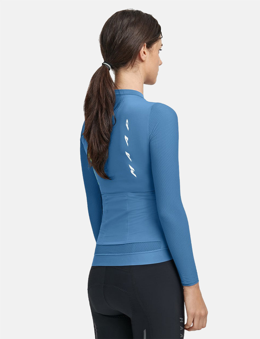 Women's Evade Pro Base Long Sleeve Jersey - Steel Blue
