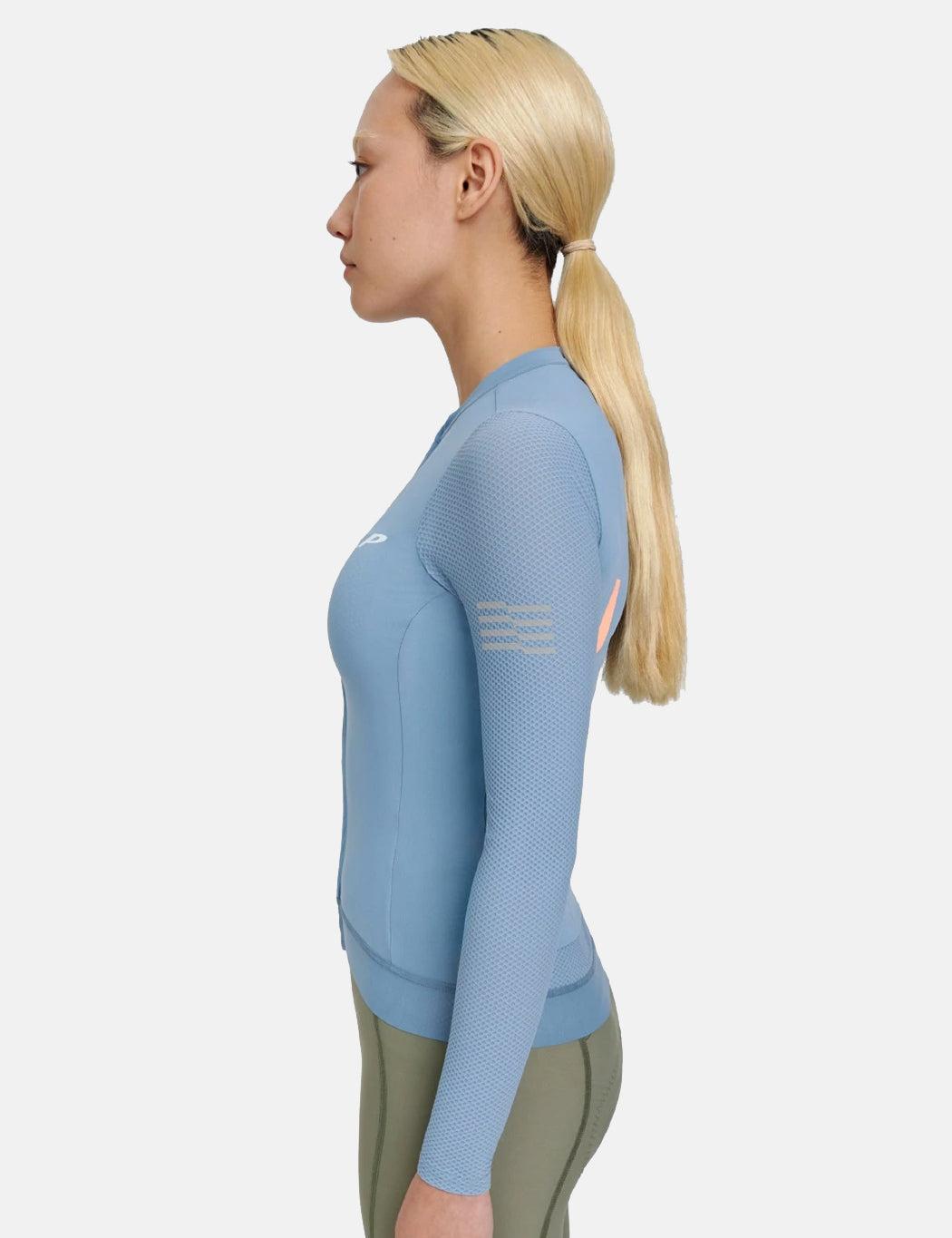 Women's Evade Pro Base Long Sleeve Jersey - Chambray