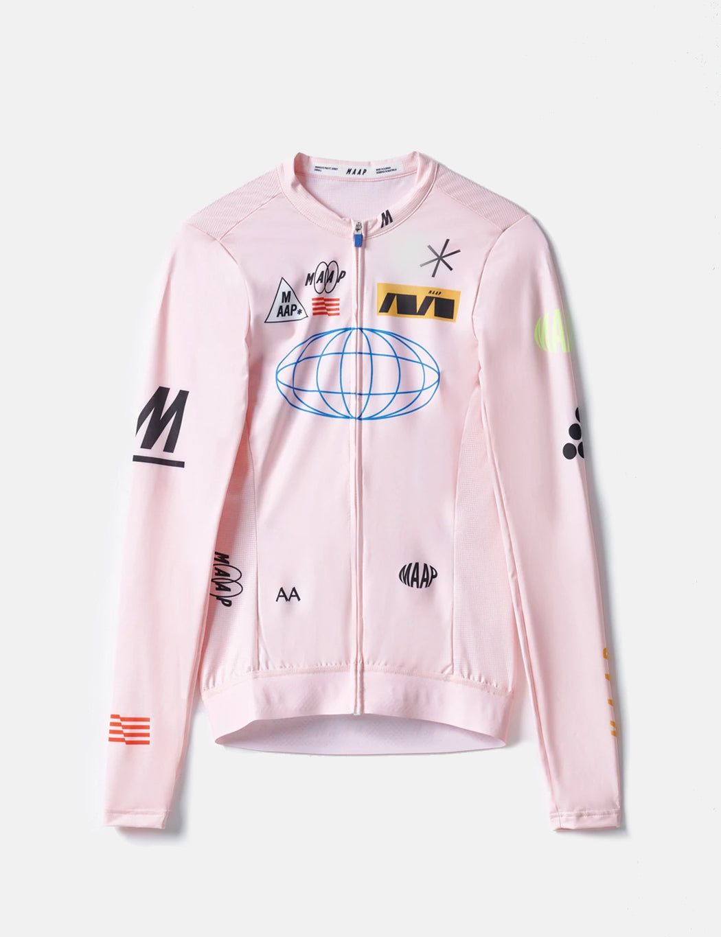 Women's Axis Pro Jersey Long Sleeve - Pale Pink
