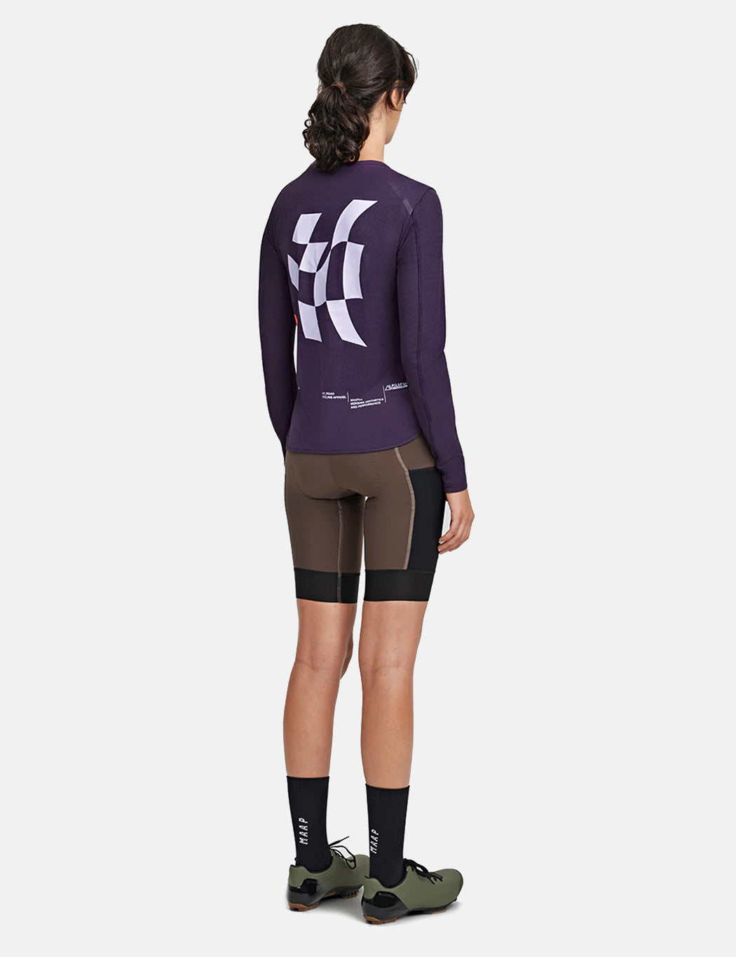 Women's Alt_Road Ride Long Sleeve T-Shirt - Eggplant