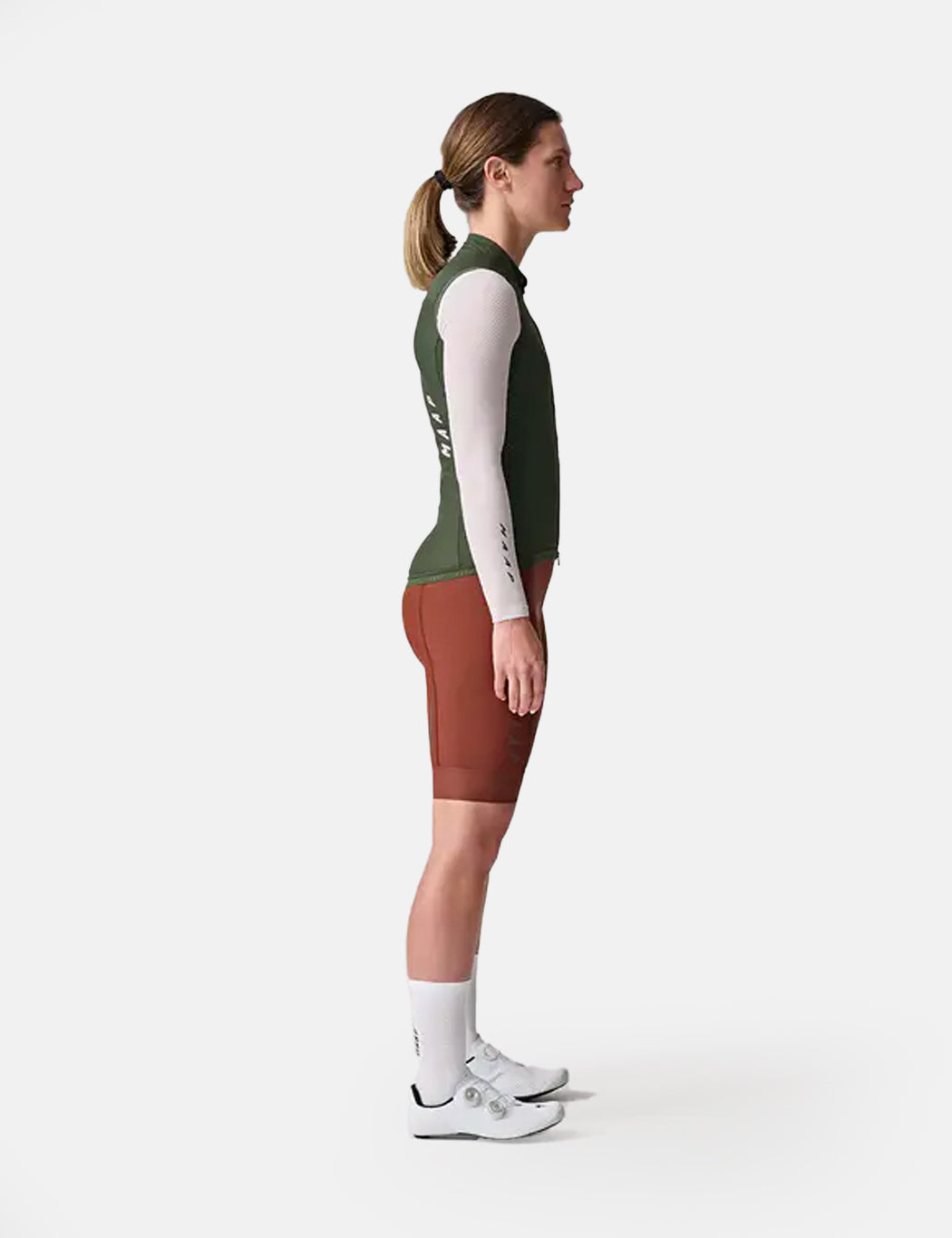 Womens Draft Team Vest - Bronze Green