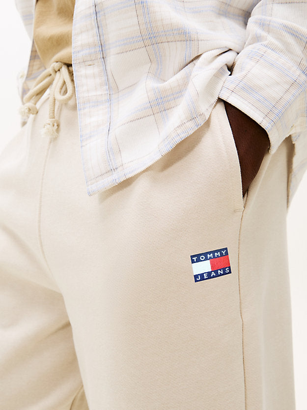 Badge Brushed Terry Joggers