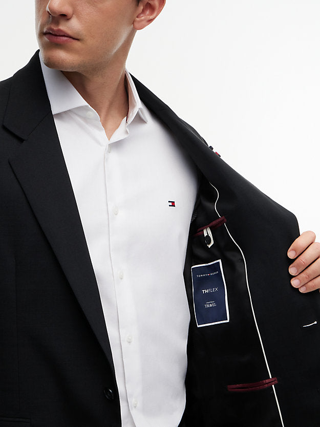 Tech Regular Fit Wool Blend Blazer