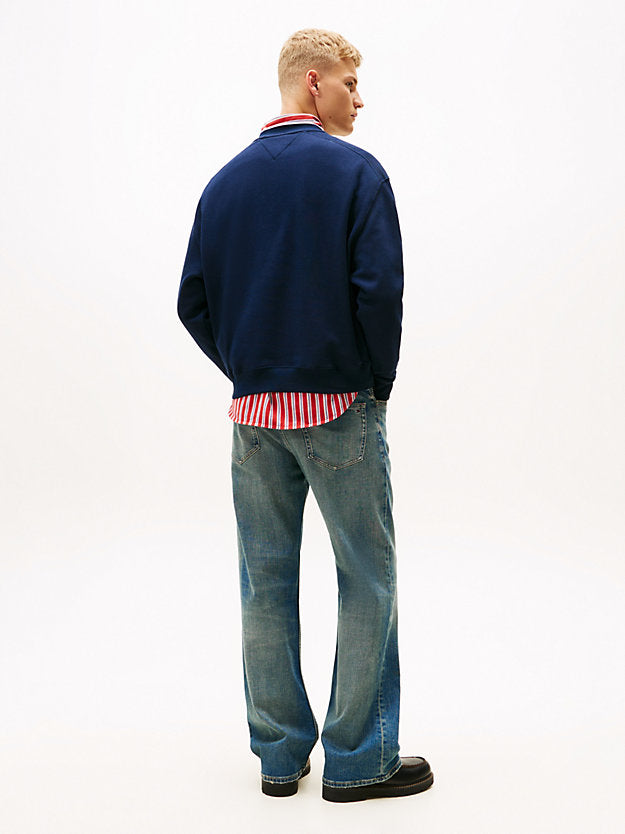 90s Logo Appliqué Fleece Sweatshirt