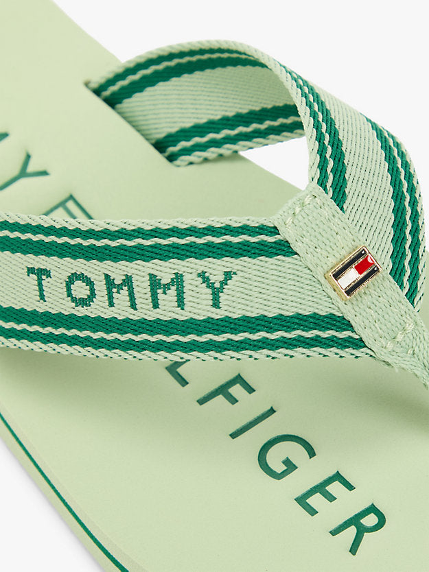 Webbing Strap Signature Flip-Flops