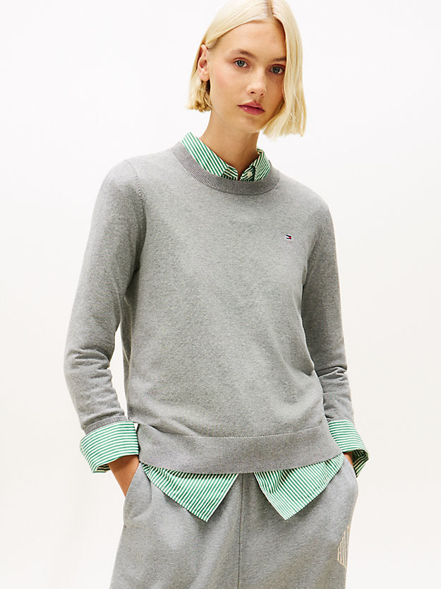 Jersey Crew Neck Jumper