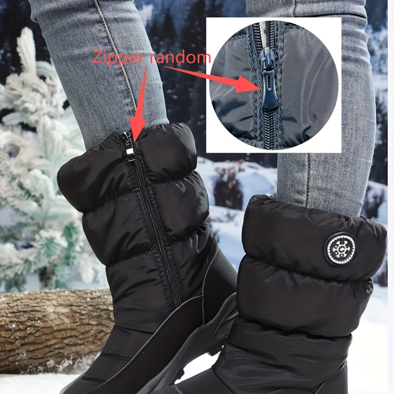 🔥Letzter Tag Promotion 50% RABATT - Damen hochwertige Winter-Schneestiefel (mittelhoch)