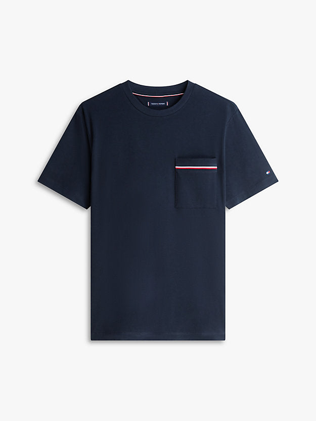 Global Stripe Pocket Pique Jersey T-Shirt