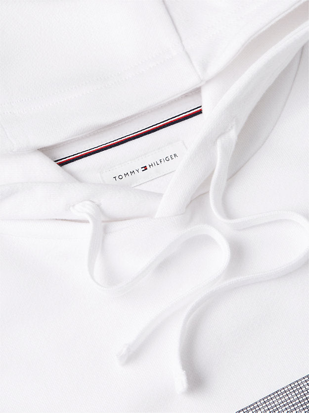 Flag Graphic Terry Drawstring Hoody