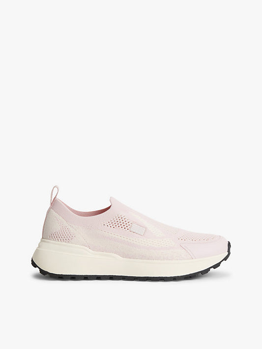 Logo Knit Cleat Slip-On Trainers