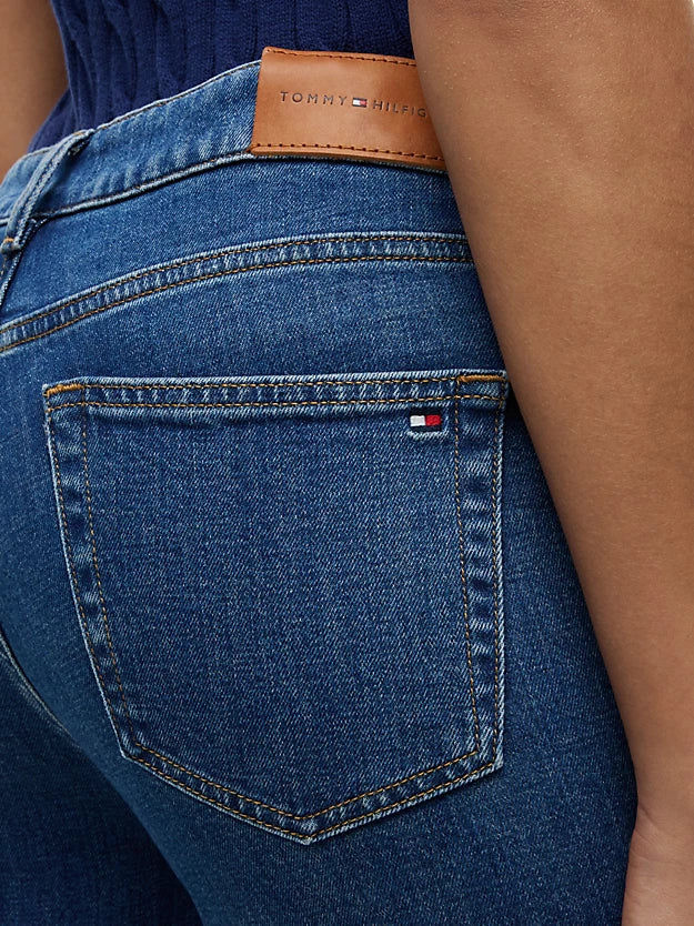 Mid Rise Slim Jeans