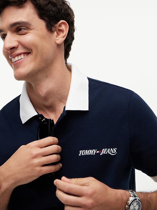 Regular Fit Embroidery Pique Polo Shirt
