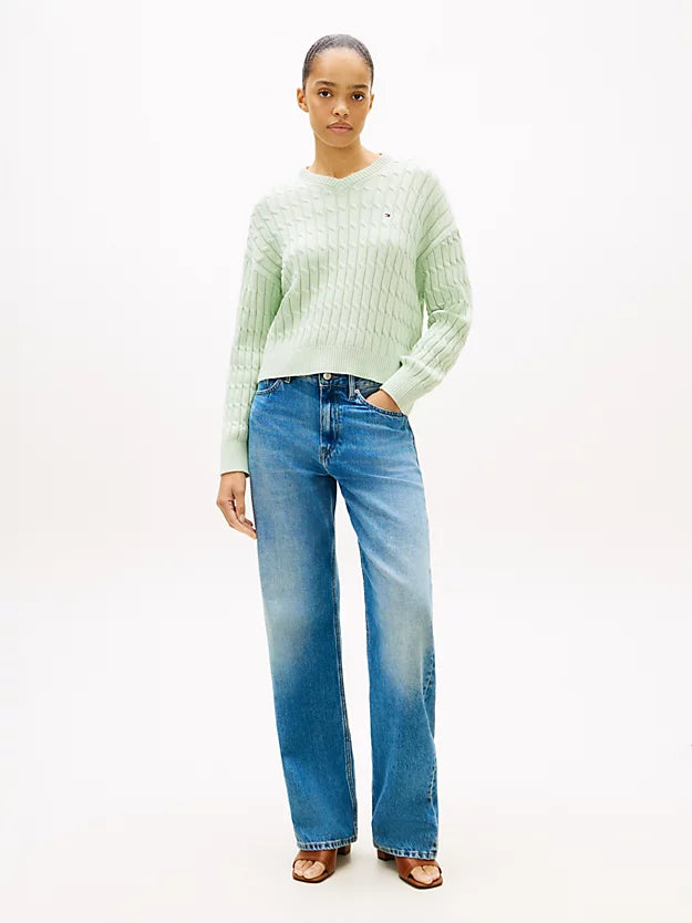 Cable Knit Relaxed Jumper
