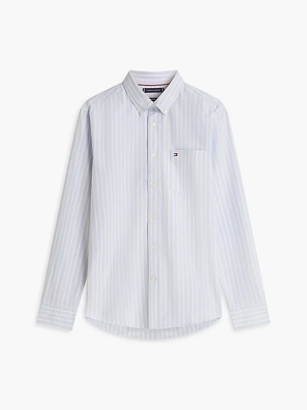 Regular Fit Wide Stripe Oxford Shirt