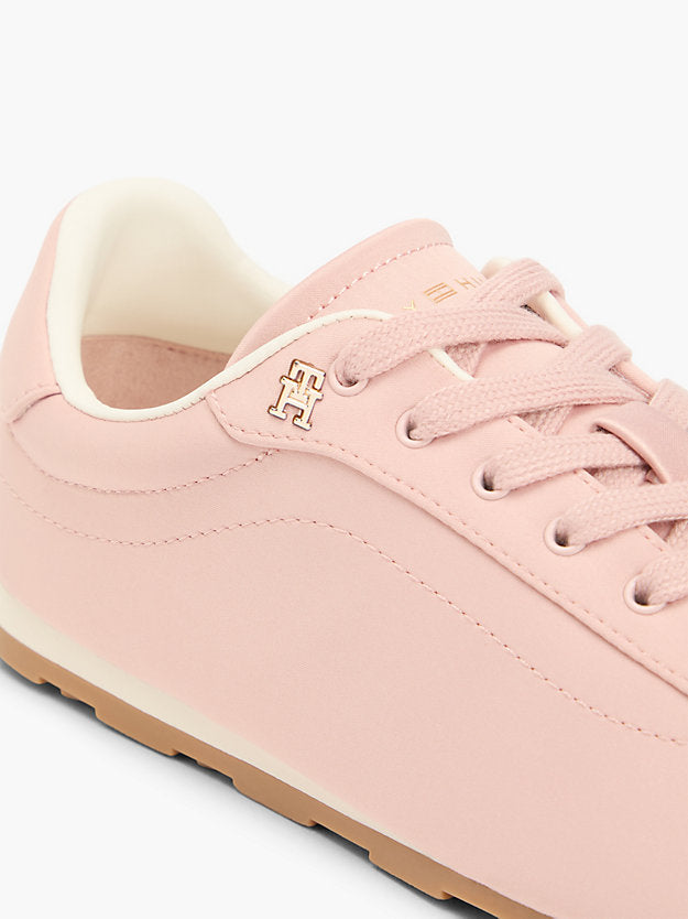 Monogram Satin Trainers