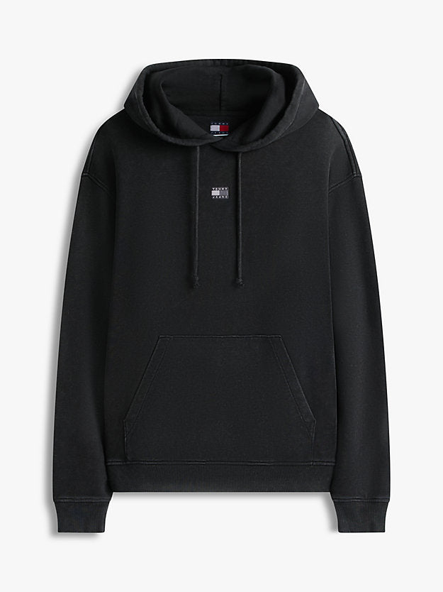 Overdyed Back Flag Badge Relaxed Hoody