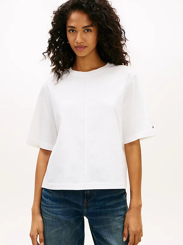 Relaxed Jersey Crew Neck T-Shirt
