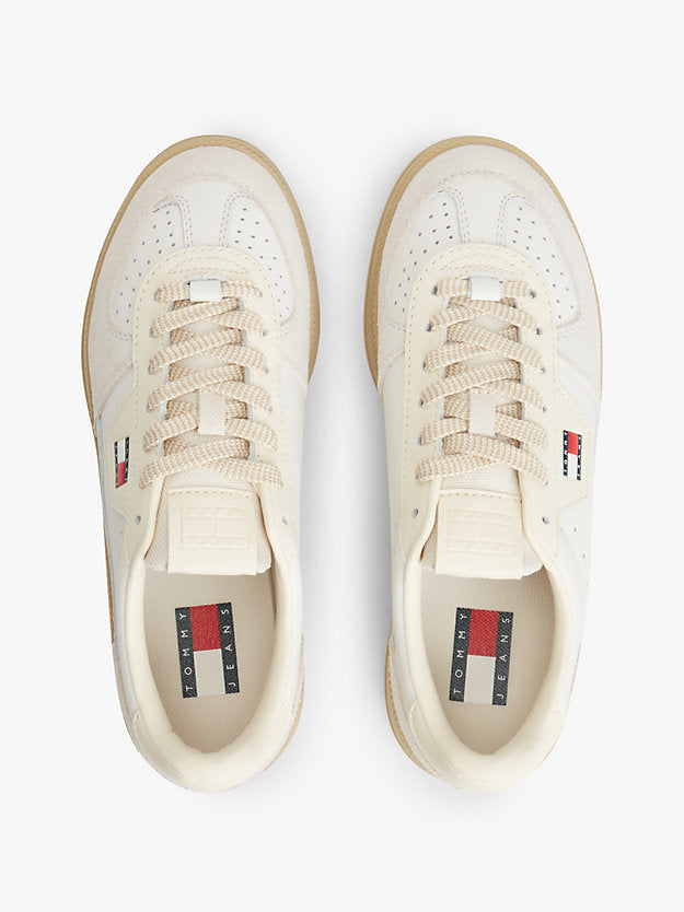 The Greenwich Leather Chunky Cupsole Trainers