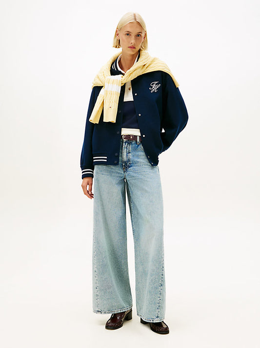 Twist '70s High Rise Wide Leg Jeans