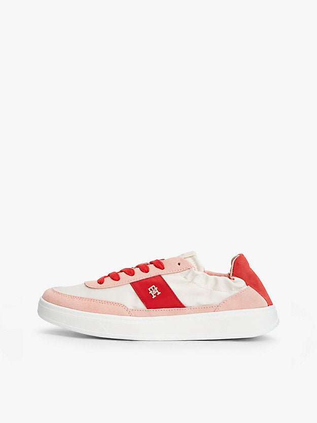 Suede Scrunch Back Trainers