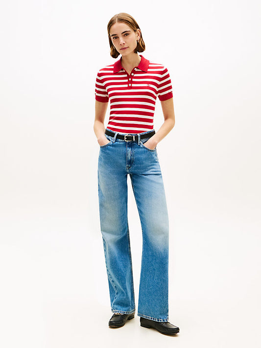 Short Sleeve Polo Jumper WiSilk