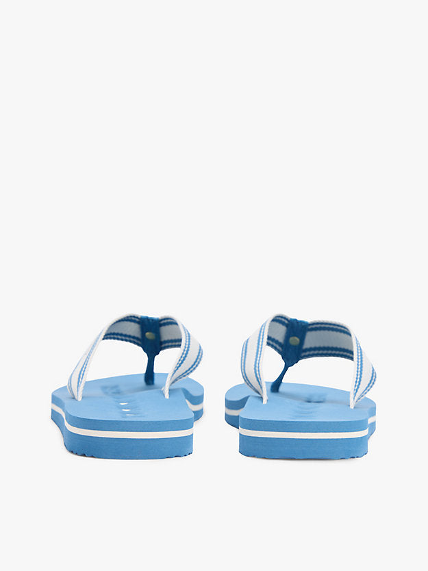 Webbing Strap Signature Flip-Flops