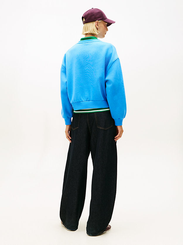 Logo Relaxed Fleece Sweatshirt