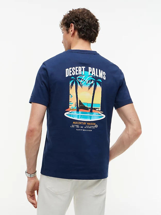 Back Graphic Jersey T-Shirt