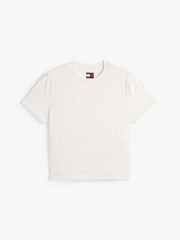 Tonal Logo Crew Neck T-Shirt